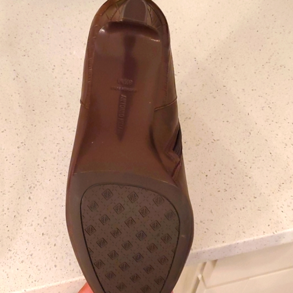 NWT šLEATHER ANTON0IO MELANIE BOOTS - Picture 6 of 7